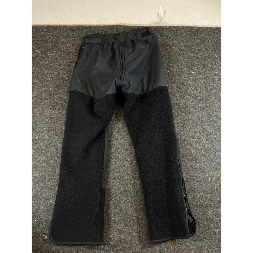 Marmot Ski Pants Mens Large Black Fleece Winter Reinforced Nylon Side Zipper